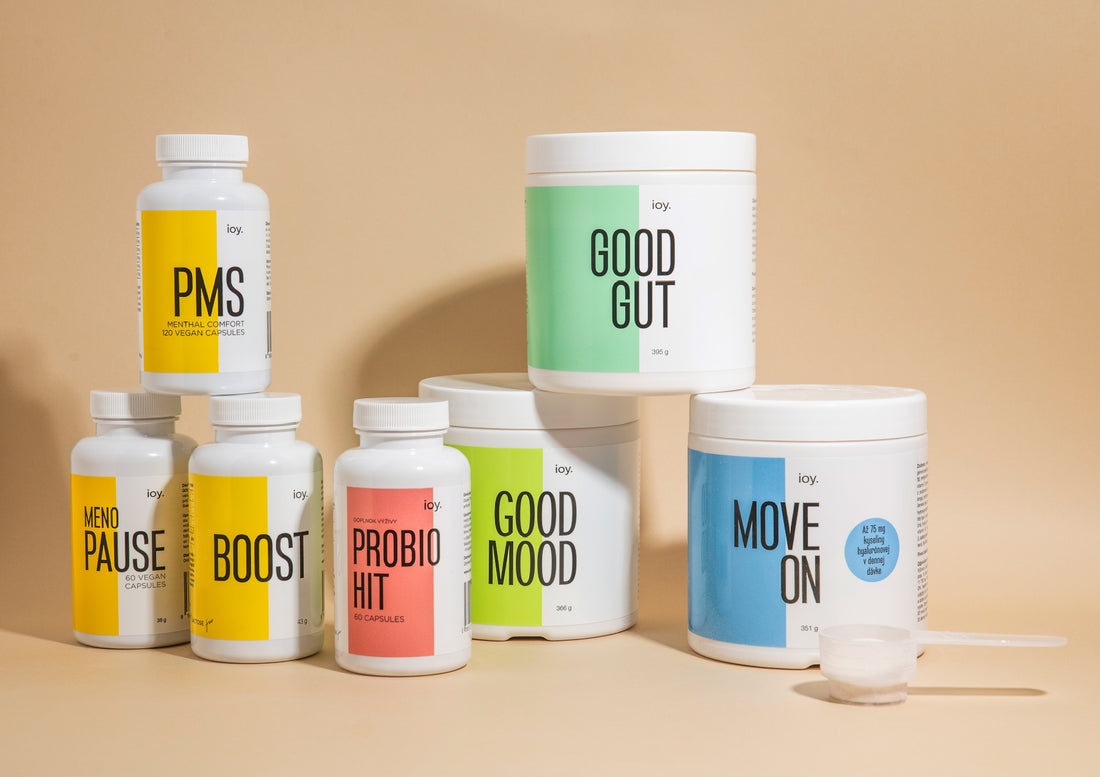 What is the difference between the GOOD GUT and GOOD MOOD supplements?
